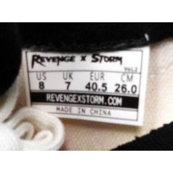 Revenge	X Storm Vol 2 Orange Black Men Size 8 NIB - Picture 11 of 12